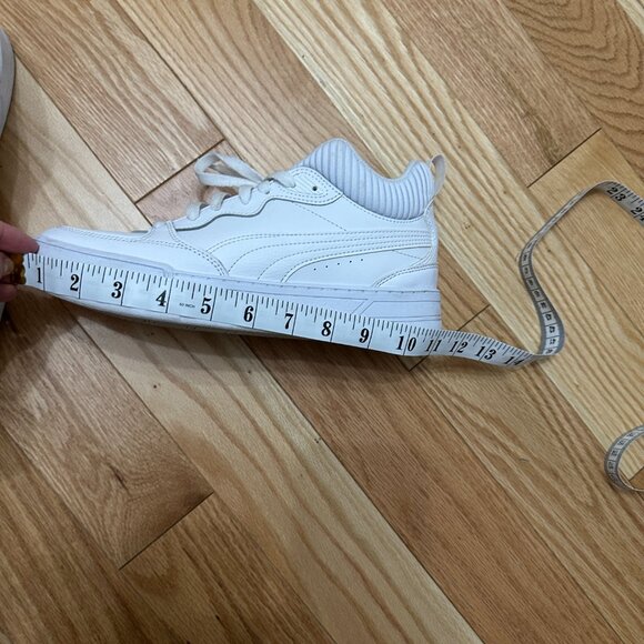 Puma Sneakers with platform heel- Size 9 Womens - White - Picture 8 of 8